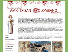 Tablet Screenshot of amicidisancolombano.it